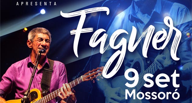 Compositor cearense Fagner faz show na capital, no sábado