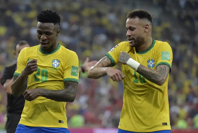 Qual é o melhor jogador brasileiro hoje? Vinicius Junior supera Neymar e  lidera em pesquisa Atlas, futebol