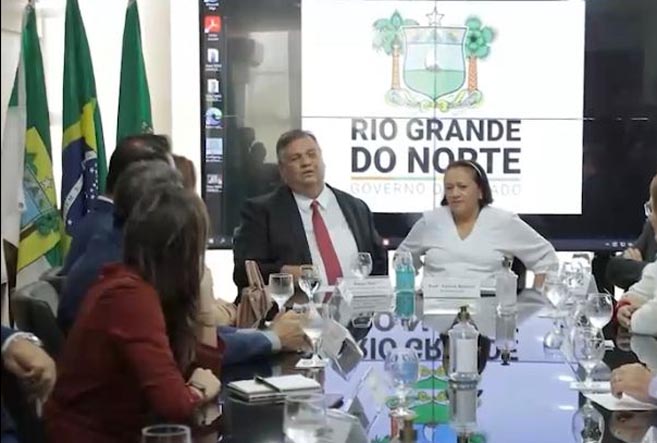 Flávio Dino anuncia R$ 100 milhões para segurança pública do RN