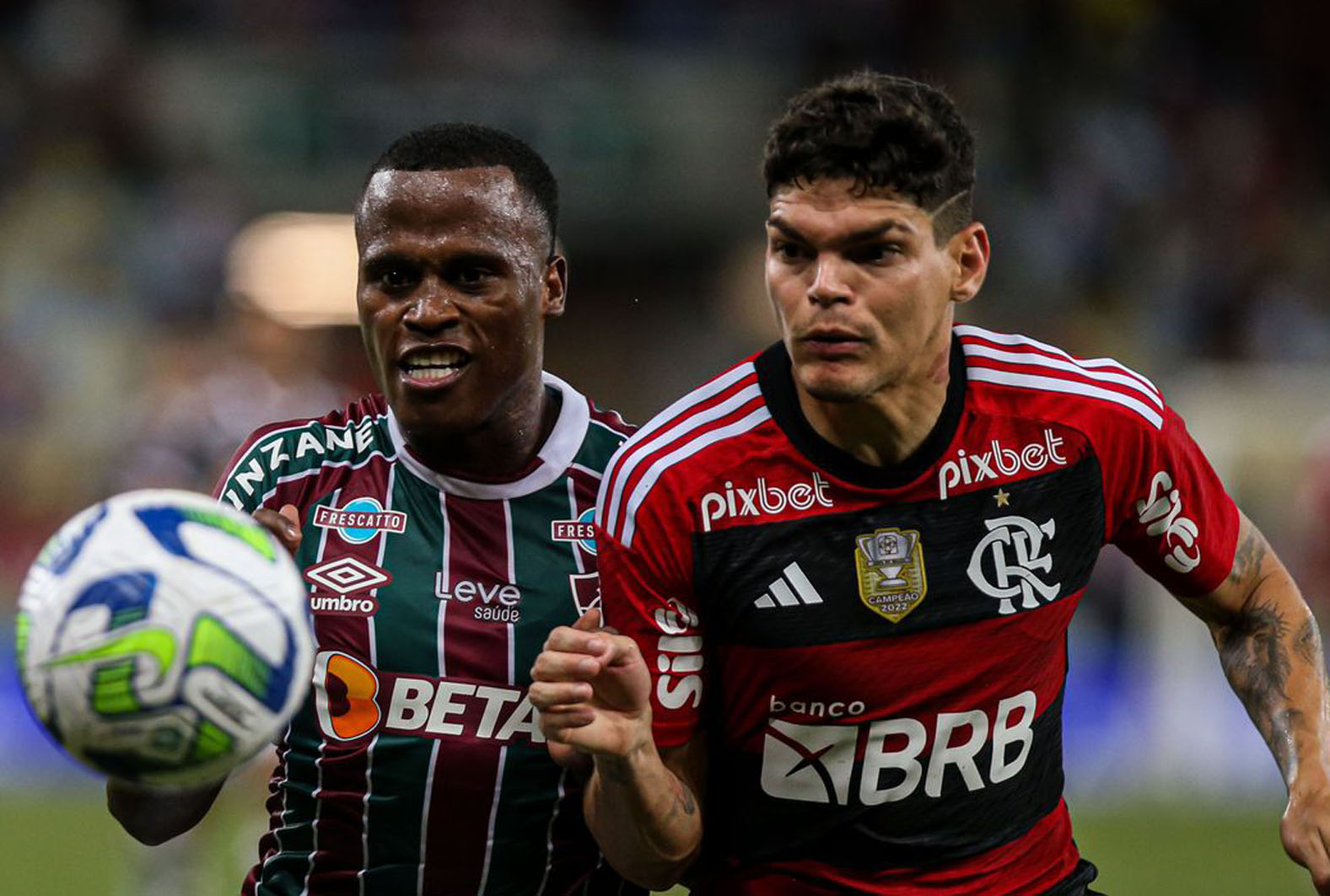 Arrascaeta projeta cinco finais após o empate contra o Fluminense
