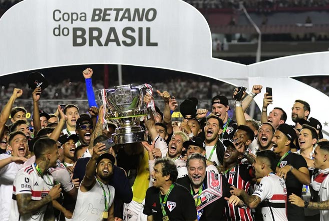 São Paulo segura o Fla e conquista título inédito da Copa do Brasil